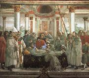 Domenicho Ghirlandaio Totenfeier fur den Hl.Franziskus painting